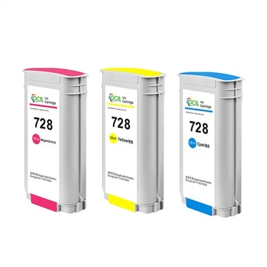 Kartrij Dakwat Serasi 130ML 728 Untuk HP DesignJet T730 T830